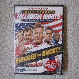 4/$15 Columbia Talladega Nights The Ballad of Ricky Bobby DVD